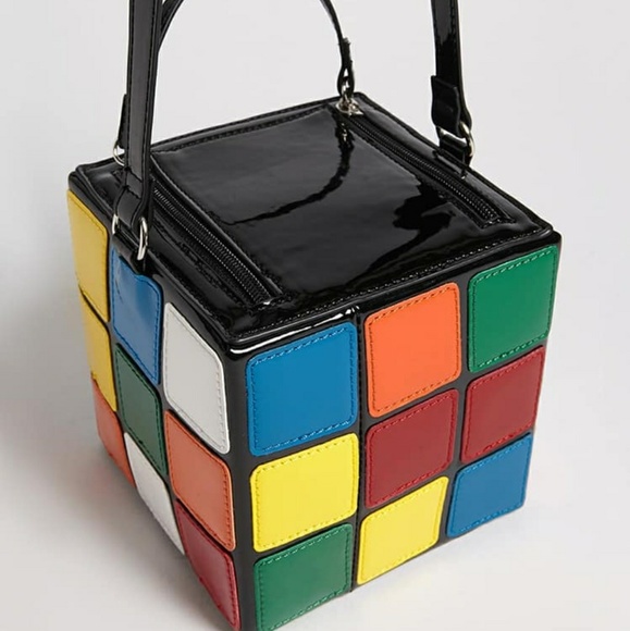 rubix cube purse